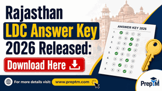Rajasthan LDC Answer Key 2026 Released: Download Here